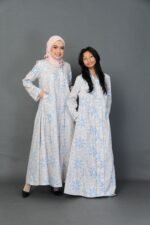 (ADULT) LAILA KEBAYA DRESS - PINK PEACH