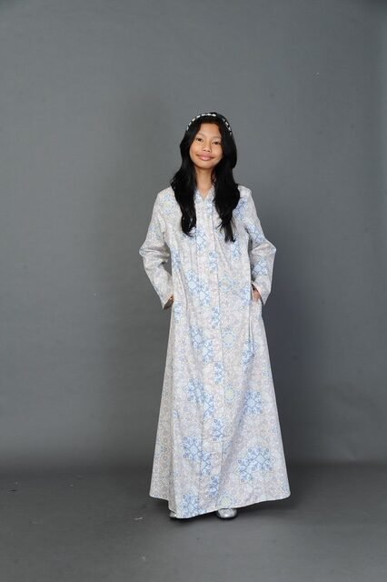(KIDS) LAILA KEBAYA DRESS -PINK PEACH
