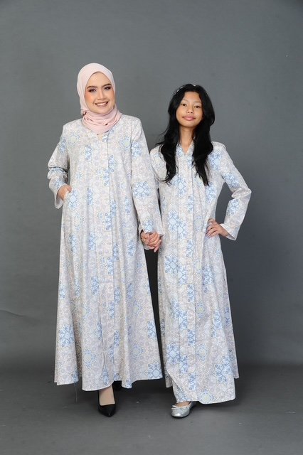 (KIDS) LAILA KEBAYA DRESS -PINK PEACH