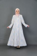 (ADULT) LAILA KEBAYA DRESS - PINK PEACH