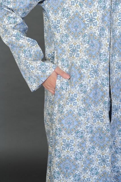 (ADULT) LAILA KEBAYA DRESS -BLUE