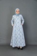 (ADULT) LAILA KEBAYA DRESS -BLUE