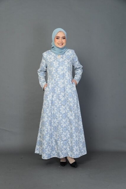 (ADULT) LAILA KEBAYA DRESS -BLUE