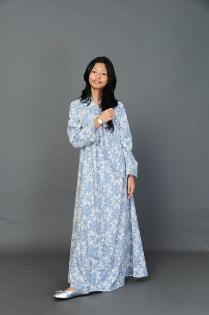 (KIDS) LAILA KEBAYA DRESS -BLUE