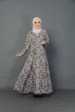 (ADULT) LAILA KEBAYA DRESS - BLACK