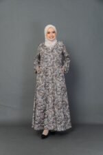 (ADULT) LAILA KEBAYA DRESS - BLACK