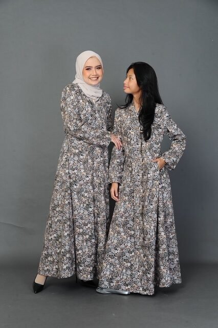 (KIDS) LAILA KEBAYA DRESS -BLACK