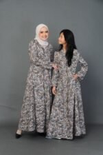 (ADULT) LAILA KEBAYA DRESS - BLACK