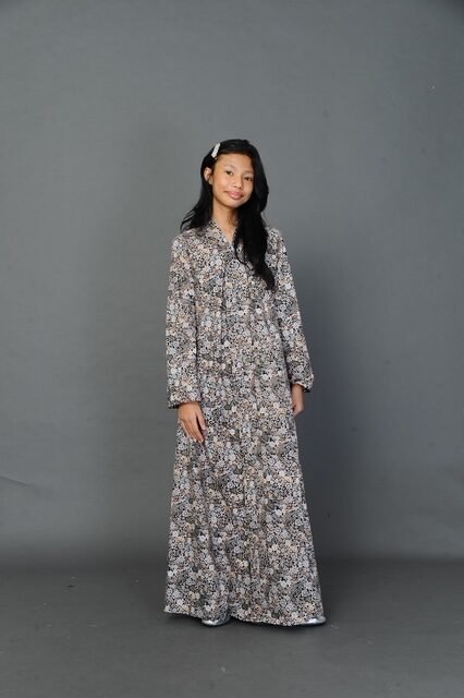 (KIDS) LAILA KEBAYA DRESS -BLACK
