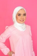 (ADULT) ELLIE DRESS - POLKA PINK