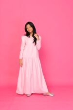 (KIDS) ELLIE DRESS -POLKA PINK