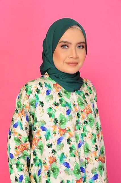 (ADULT) NELLY TOP & SKIRT -FOREST GREEN