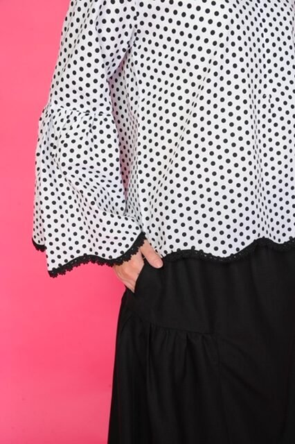 (ADULT) EMMA POLKA TOP + SKIRT