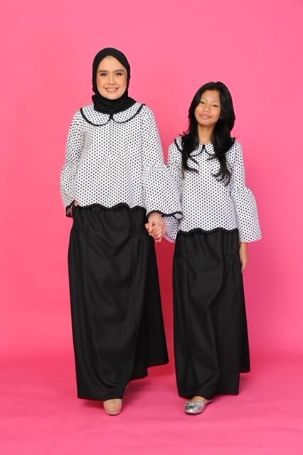 (ADULT) EMMA POLKA TOP + SKIRT