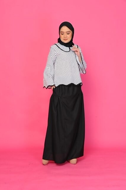 (ADULT) EMMA POLKA TOP + SKIRT