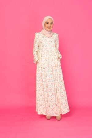(ADULT) FIONA TOP & SKIRT - CREAM