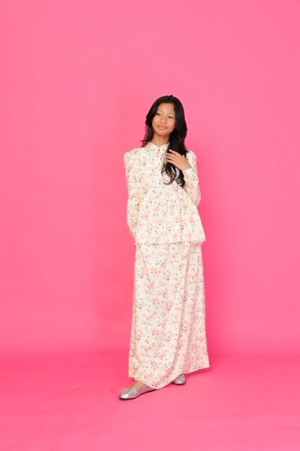 (KIDS) FIONA TOP & SKIRT - CREAM