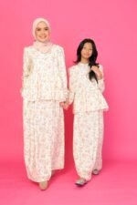 (ADULT) FIONA TOP & SKIRT - CREAM