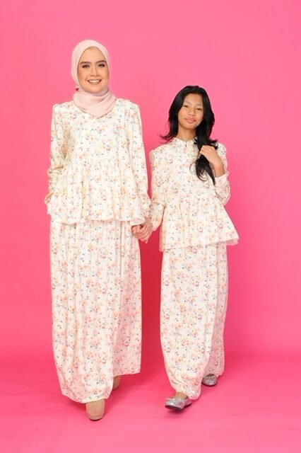 (ADULT) FIONA TOP & SKIRT - CREAM