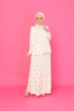 (ADULT) FIONA TOP & SKIRT - CREAM