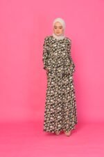 (ADULT) FIONA TOP & SKIRT - BLACK