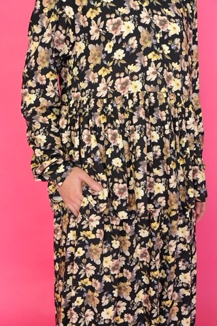 (ADULT) FIONA TOP & SKIRT - BLACK